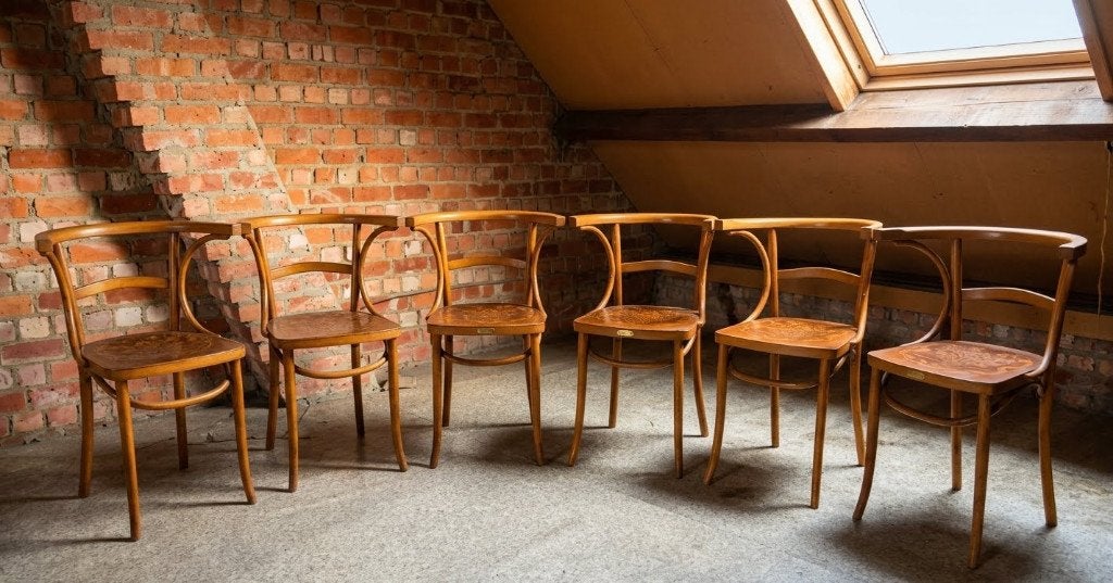 Ensemble exclusif de 6 chaises Luterma vintage, Antiquités & Art, Enlèvement