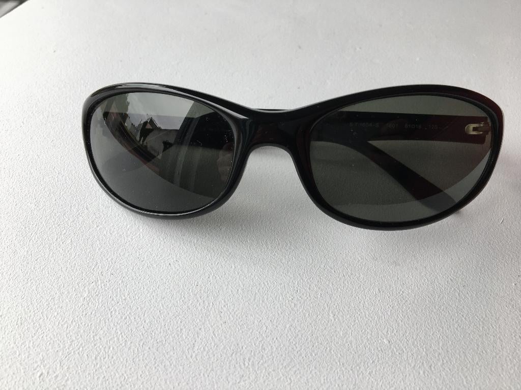 Sergio Tacchini zonnebril B13 cm(met brillendoos)ook vr ski, Enlèvement ou Envoi, Comme neuf, Lunettes de soleil
