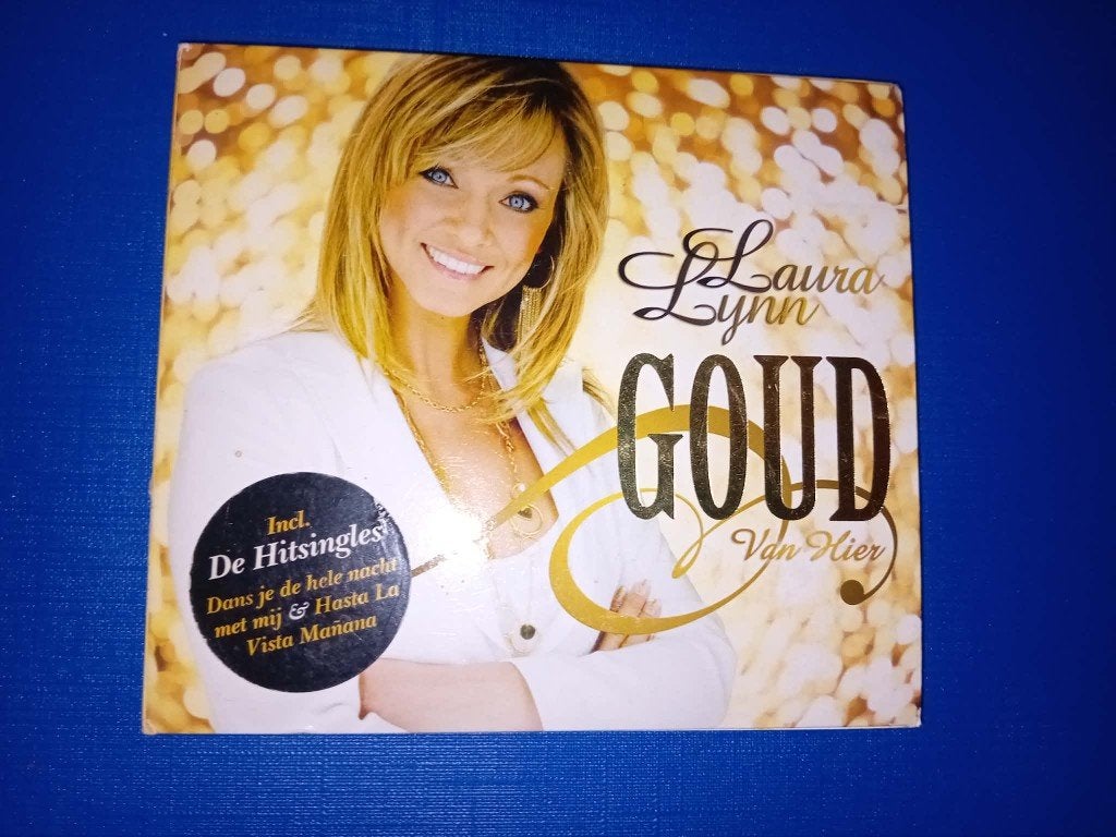cd laura lynn goud, Cd's en Dvd's, Ophalen of Verzenden, Zo goed als nieuw, Levenslied of Smartlap, Inclusief boekje