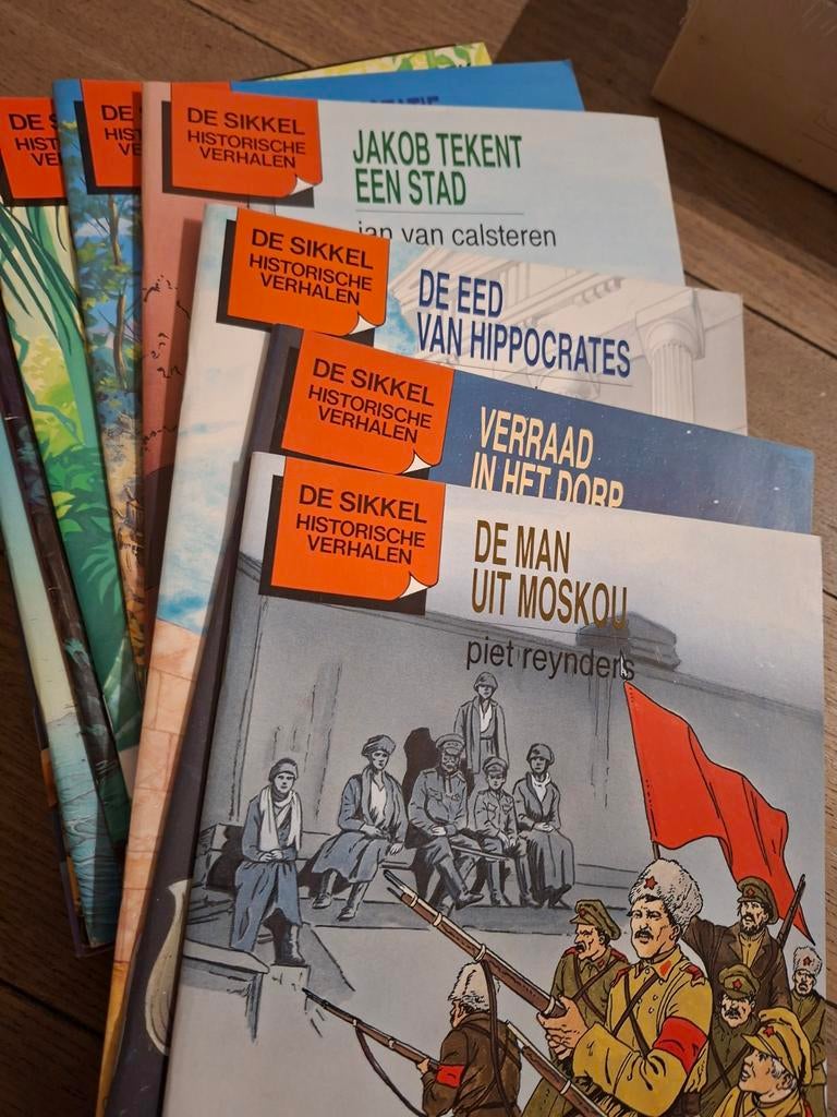 Reeks 18 titels historische verhalen voor jeugd, Ophalen