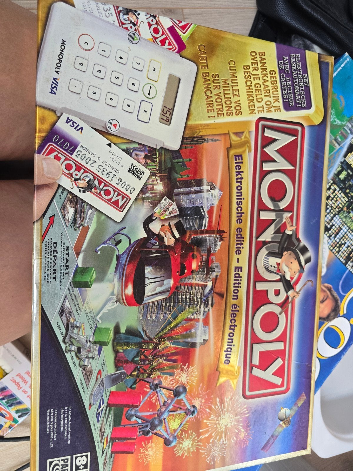 Monopoly elektronische editie, Vijf spelers of meer, Ophalen, Gebruikt, Parker