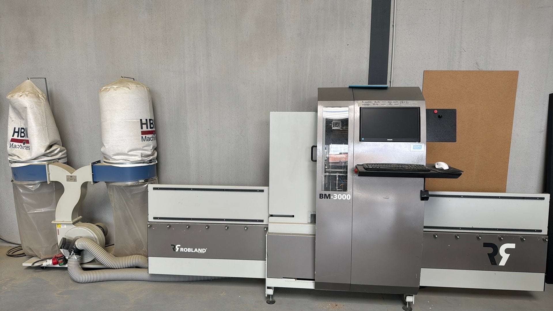 CNC Robland BM3000, Articles professionnels, Machines & Construction | Travail du bois, Enlèvement