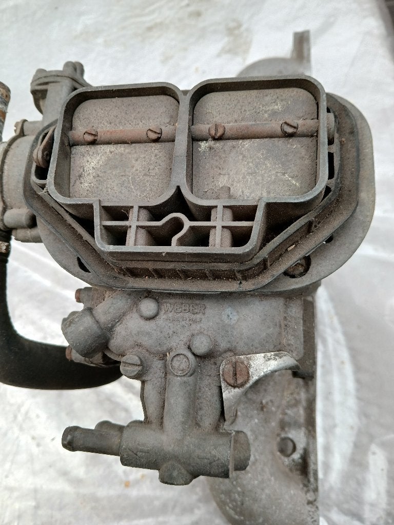 dubbele carburator ford escort mk 1-2, Enlèvement, Utilisé, Ford