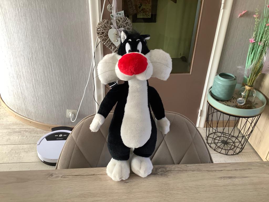 Looney Tunes Silvestre pluche character (40 cm), Verzamelen, Stripfiguren, Ophalen of Verzenden, Looney Tunes, Zo goed als nieuw