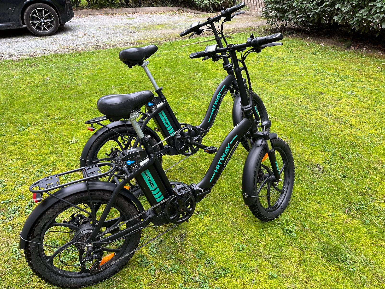 2 vélos pliants électriques à l'état neuf, Autres marques, Vitesses, 18 à 20 pouces, Comme neuf