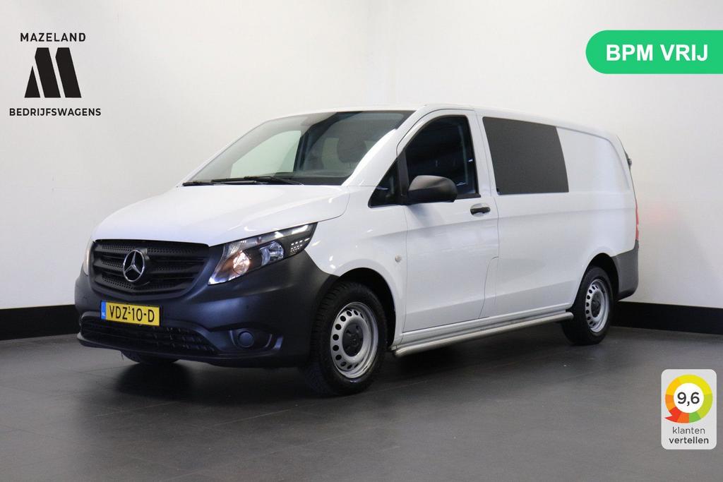 Mercedes-Benz Vito 111 CDI Lang Dubbele Cabine EURO 6 - Airc, Achat, Entreprise, Mercedes-Benz, Diesel