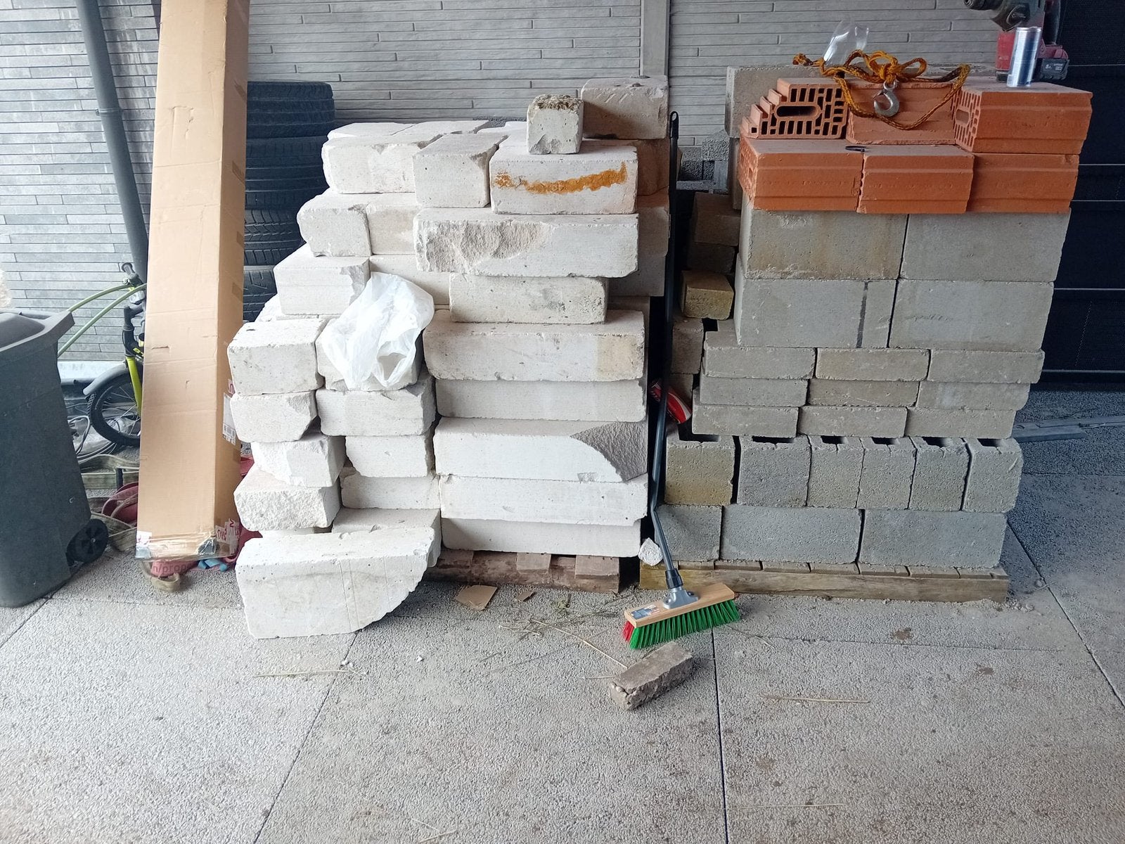Betonblokken en Ytong GRATIS, Enlèvement, Neuf
