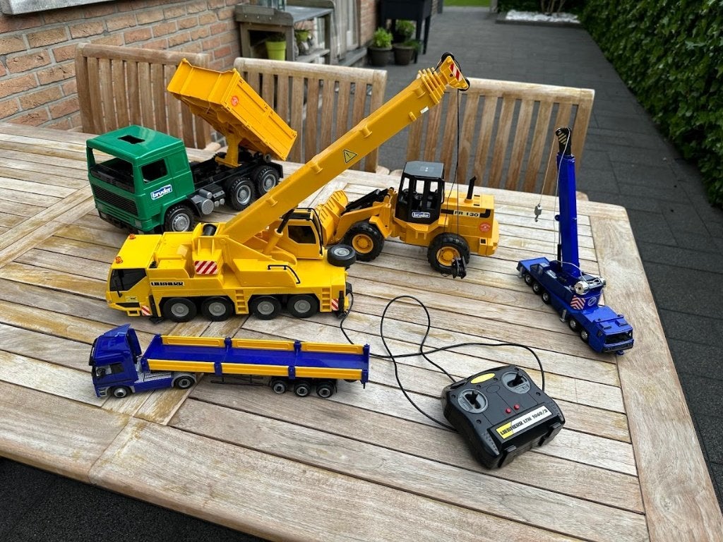 Speelgoedkranen, Kinderen en Baby's, Speelgoed | Overig, Ophalen, Gebruikt