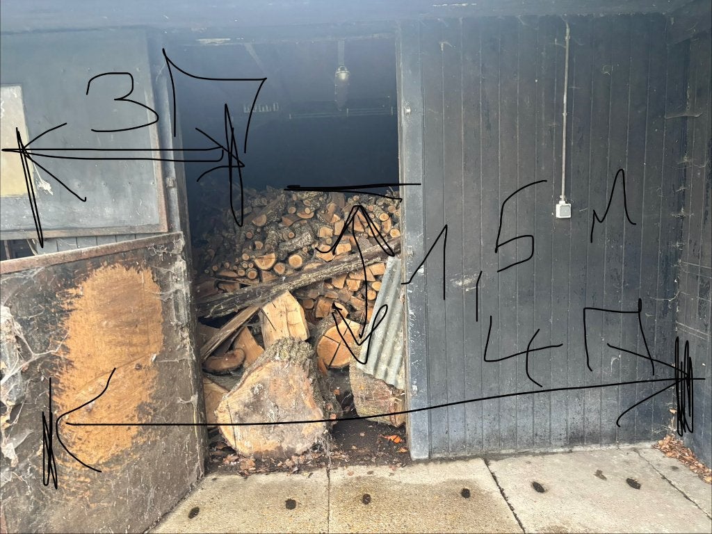 Brand hout, 6 m³ ou plus, Enlèvement, Autres essences de bois, Bûches