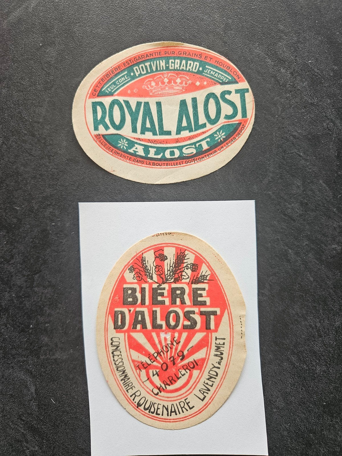 bierre d Étiquettes de bière presque anciennes, Collections, Enlèvement ou Envoi