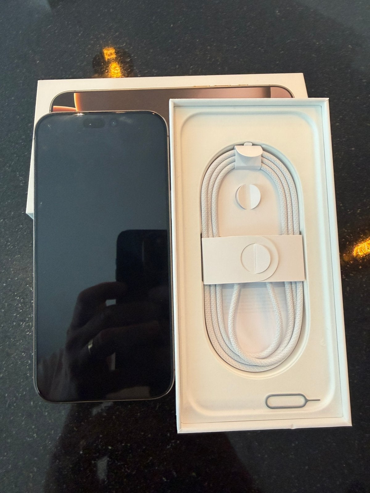 Iphone 16 Pro Max 512gb Desert Titanium garantie tot 12/2/27, Telecommunicatie, Ophalen, Zo goed als nieuw, IPhone 16