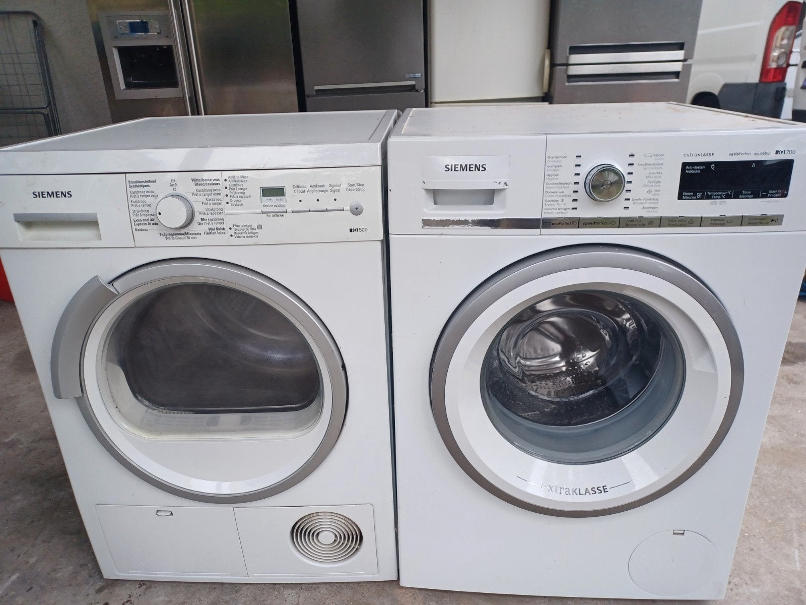 Wasmachine en droog, Elektronische apparatuur, Wasmachines, Ophalen