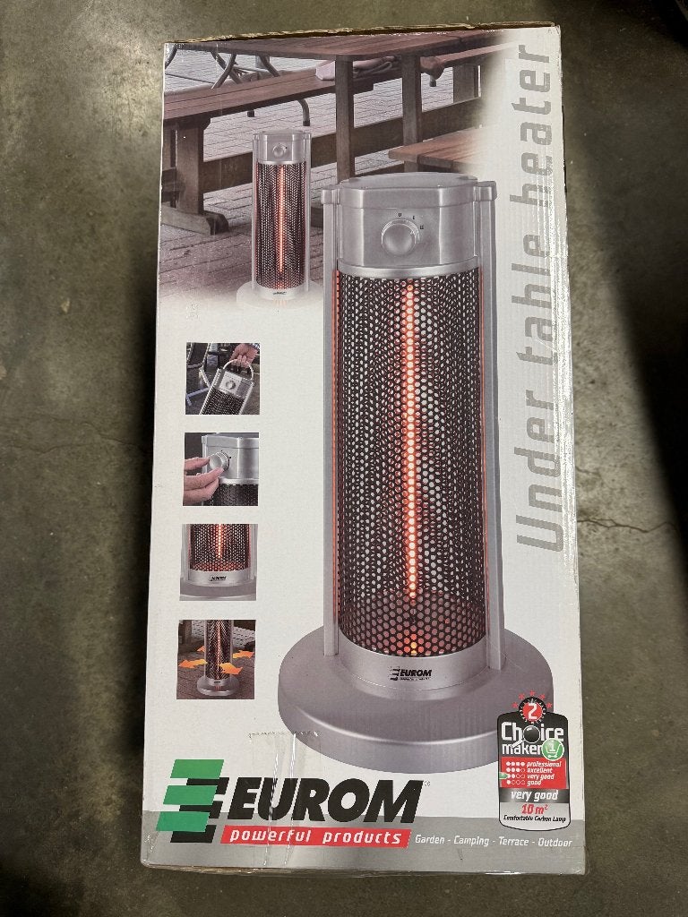 Nieuw in de doos elektrische terras verwarming, Jardin & Terrasse, Enlèvement ou Envoi, Neuf, Électrique, Sol