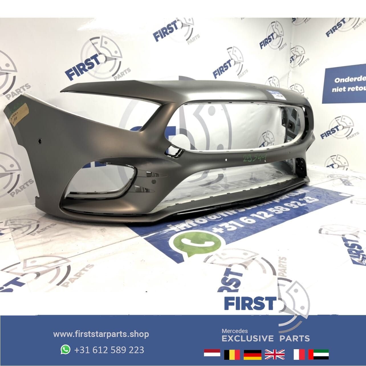 W177 V177 A Klasse AMG Voorbumper grijs Mercedes A Klasse 20, Gebruikt, -, Voor, Ophalen of Verzenden