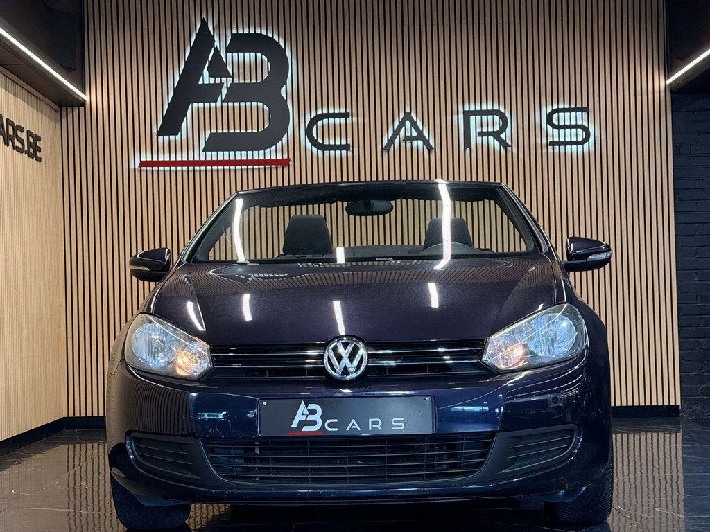 Volkswagen Golf Cabriolet 1.6 CR TDi * GARANTIE 12 MOIS * CA, Auto's, Volkswagen, Gebruikt, Zwart, 4 cilinders, Cabriolet