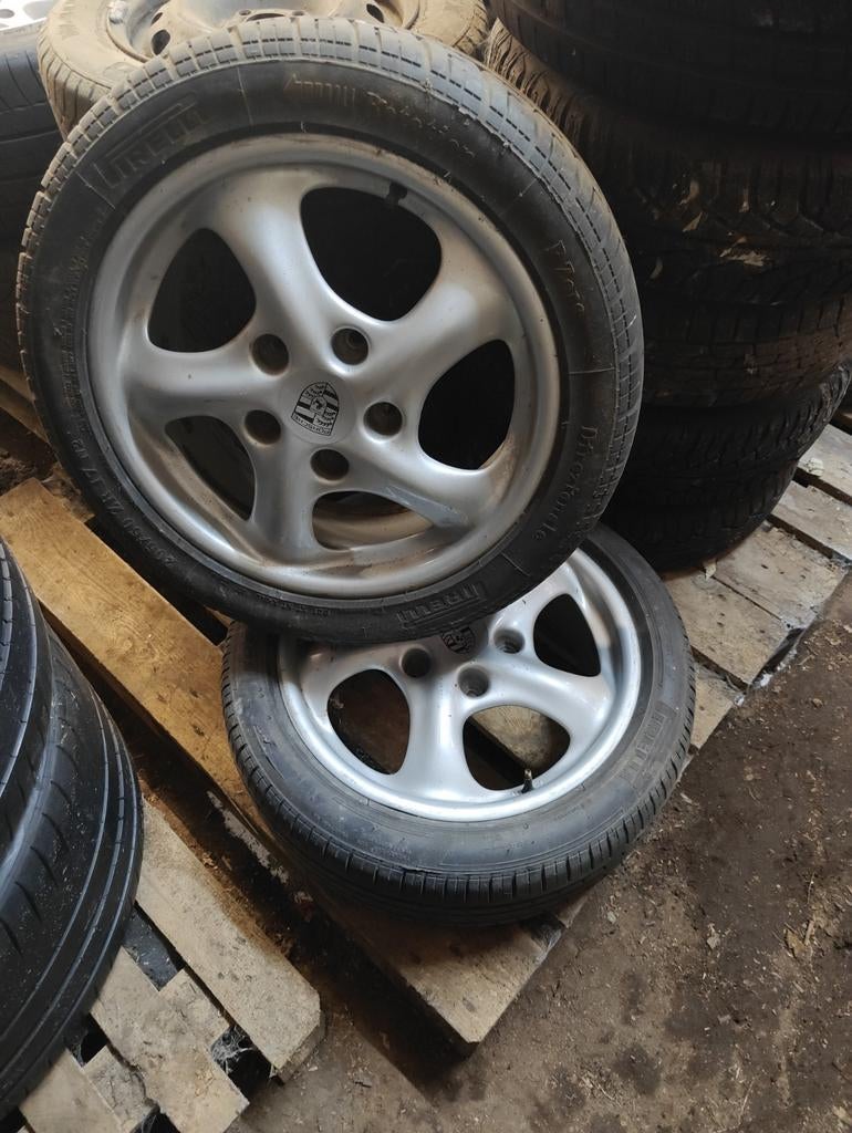 Porsche 993 velgen 3 stuks, Auto-onderdelen, Ophalen