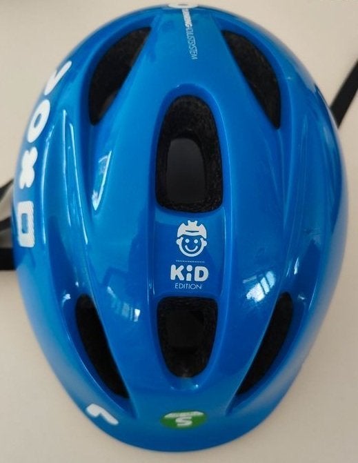 Casque vélo enfant B'TWIN bleu taille S (47-53cm) TBE, Vélos & Vélomoteurs, Enlèvement, S