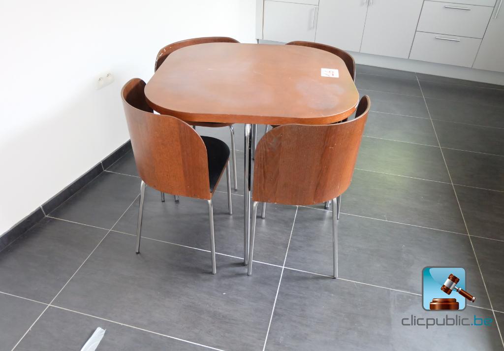 Ikea Fusion (Design Dining Set By Sandra Kragnert), Huis en Inrichting, Tafels | Eettafels, Ophalen, Gebruikt, 70's Design Dining Set By Sandra Kragnert