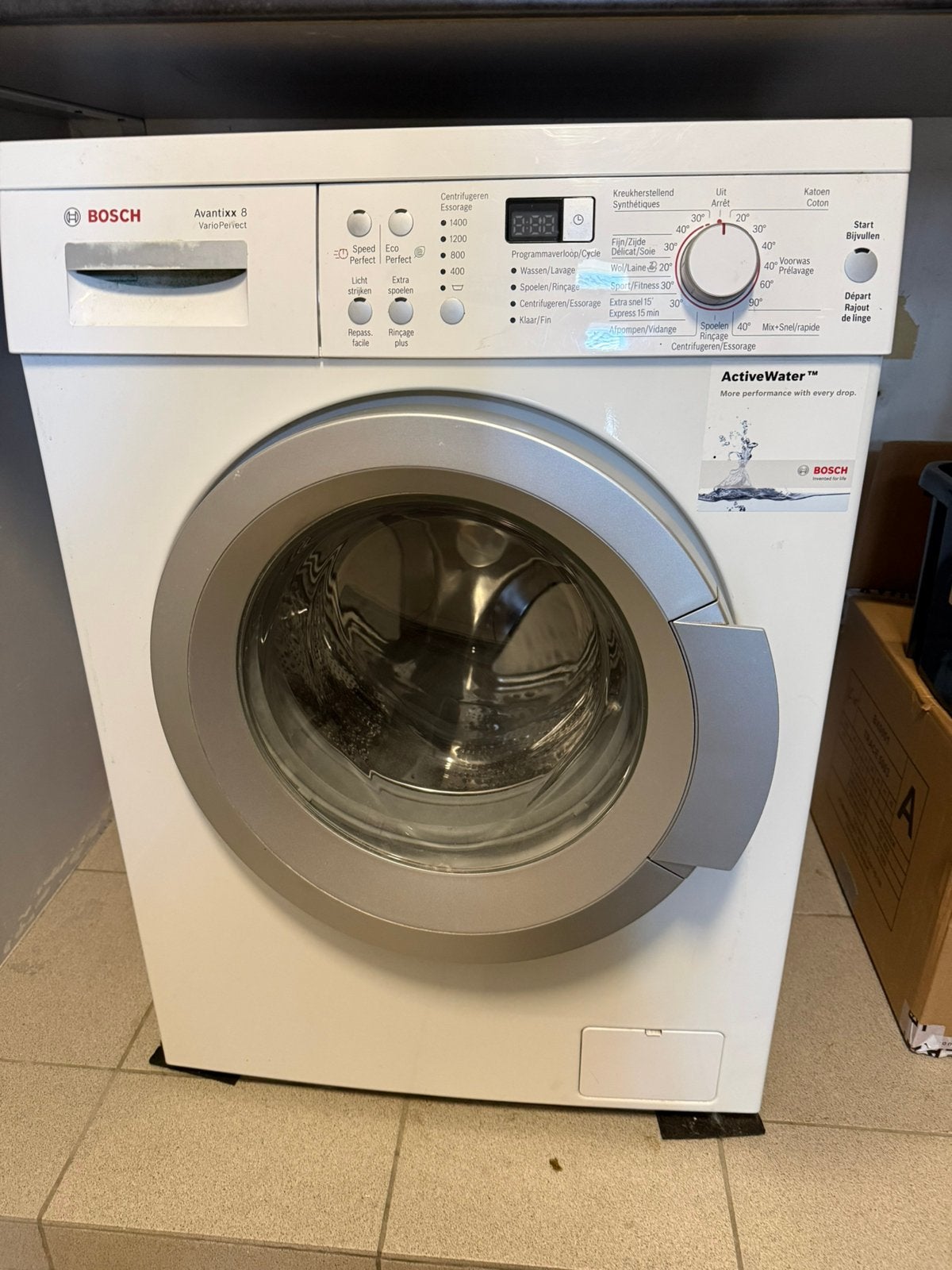 Wasmachine., Elektronische apparatuur, Ophalen, Gebruikt
