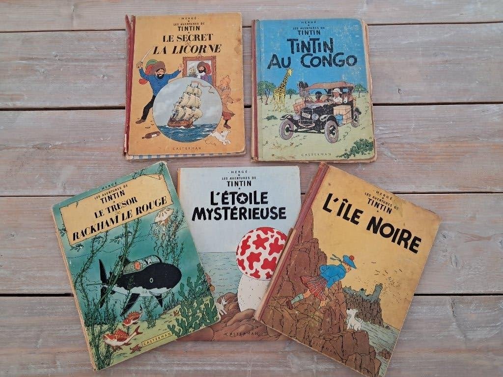 Kuifje - Tintin albums, Verzamelen, Ophalen of Verzenden, Kuifje, Gebruikt, Boek of Spel