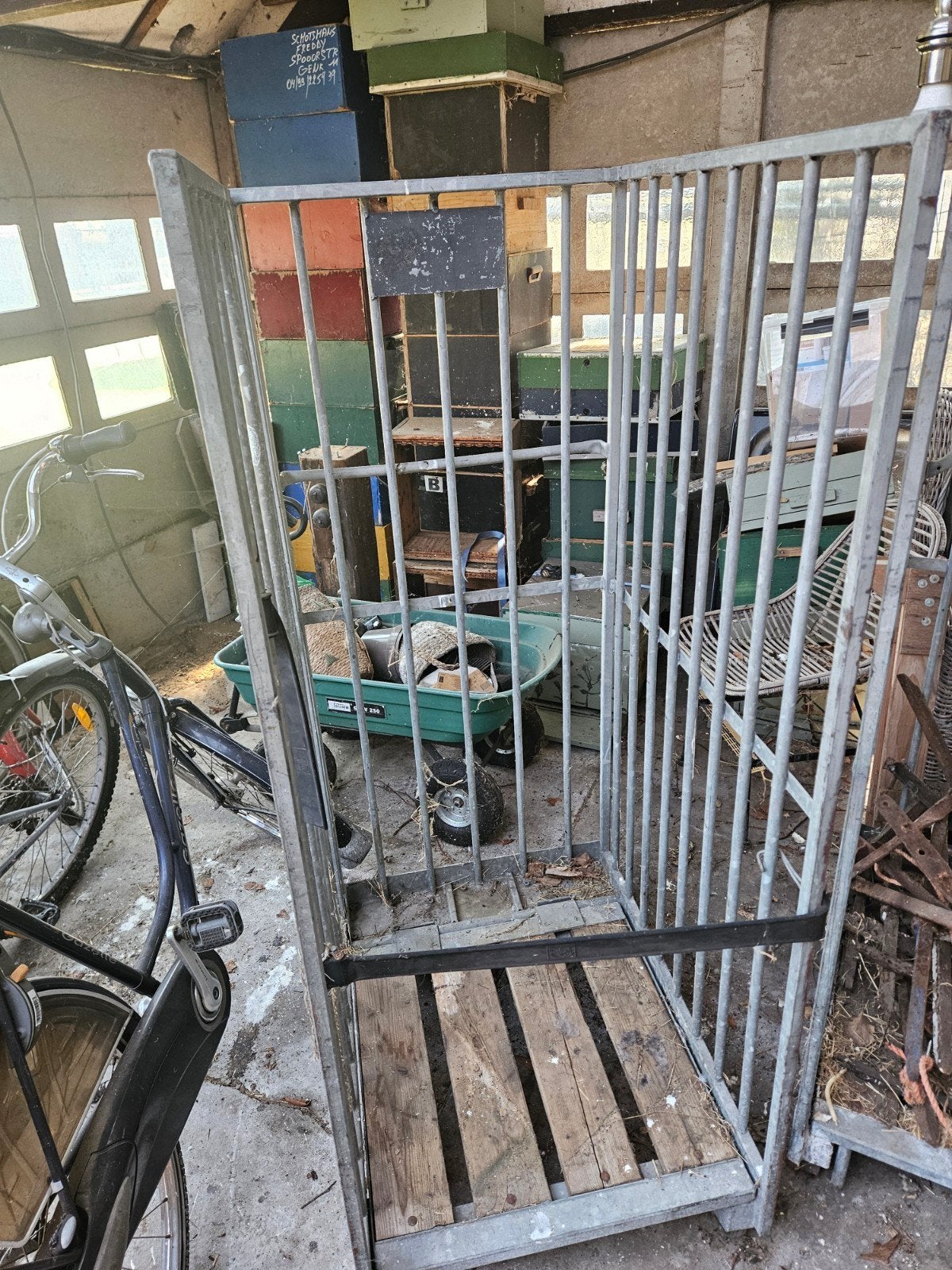 2 metalen karren, Doe-het-zelf en Bouw, Transportwagens, Ophalen