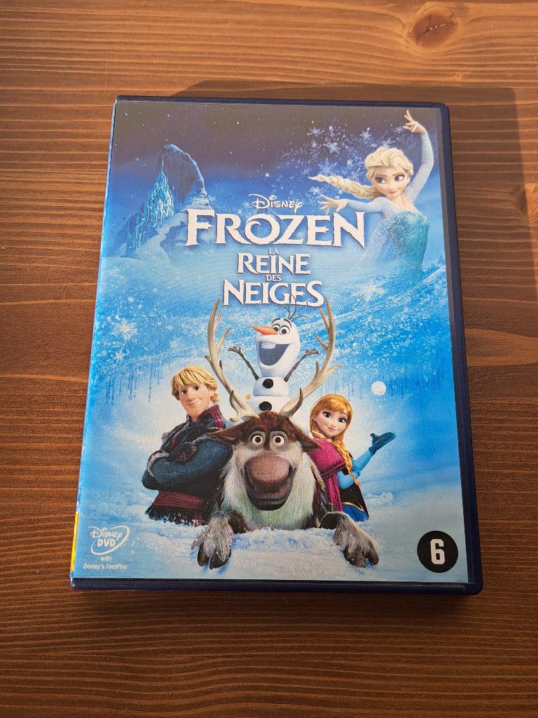 Dvd Frozen/La Reine des Neiges (NL/FR/ENG), À partir de 6 ans, Enlèvement ou Envoi, Dessin animé, Américain