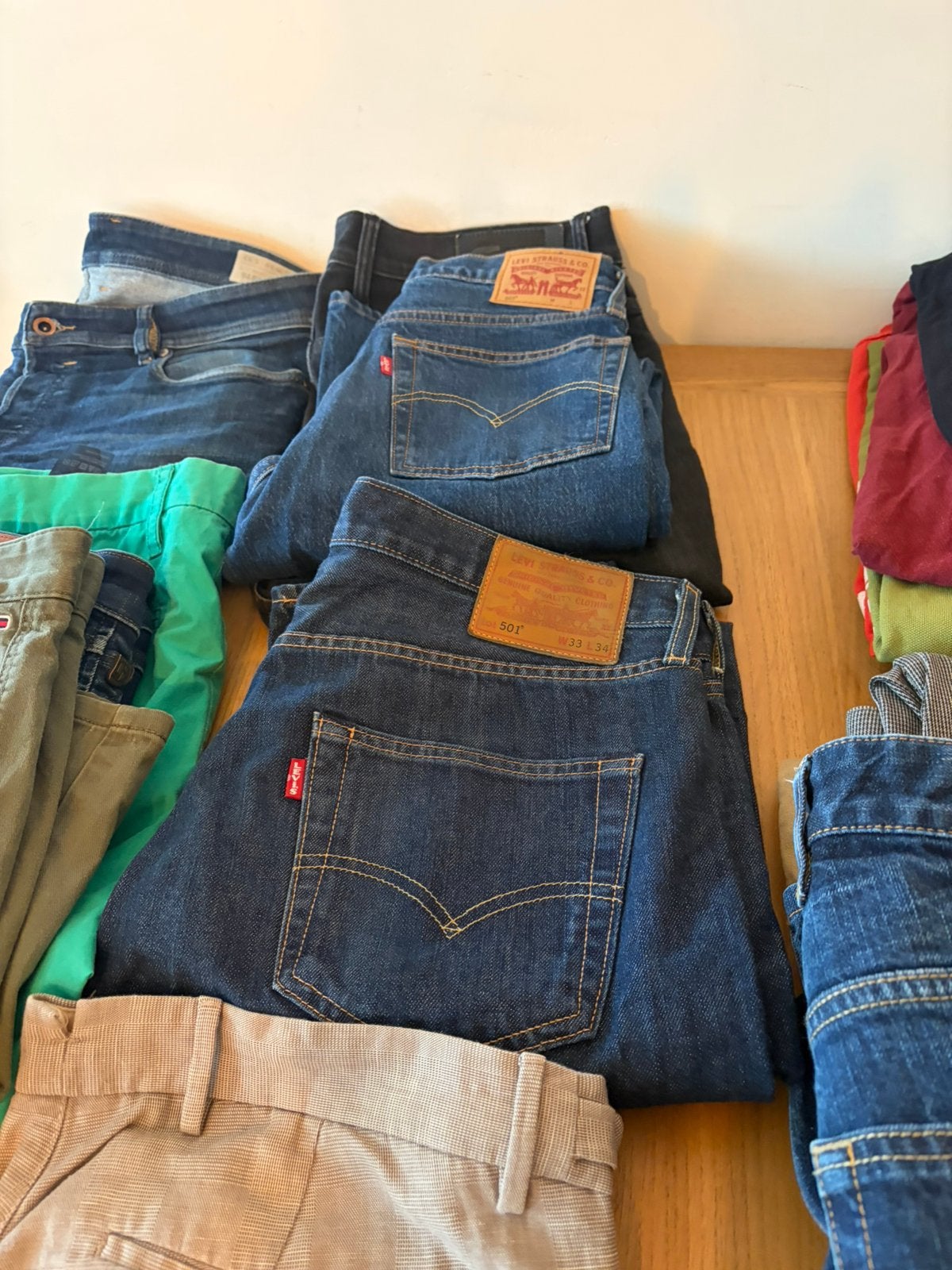 Mooie merk kleren Large Alles mag weg als lot, Kleding | Heren, Spijkerbroeken en Jeans, Ophalen, Zo goed als nieuw