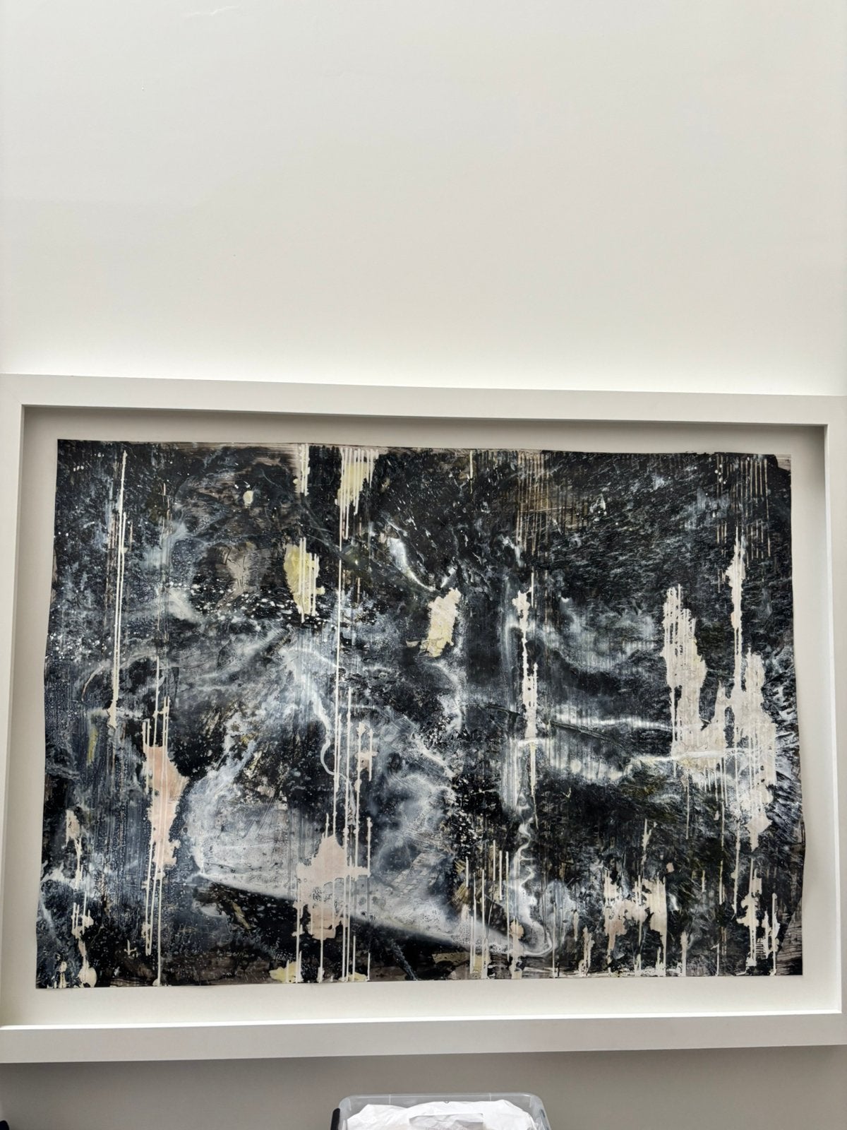 Uniek kunstwerk adalbert gans, Antiek en Kunst, Kunst | Schilderijen | Abstract, Ophalen of Verzenden