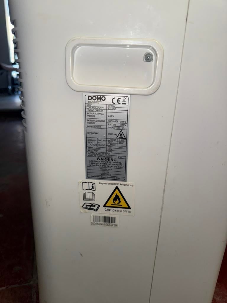Domo mobiele airco, Enlèvement, Comme neuf, Climatiseur mobile