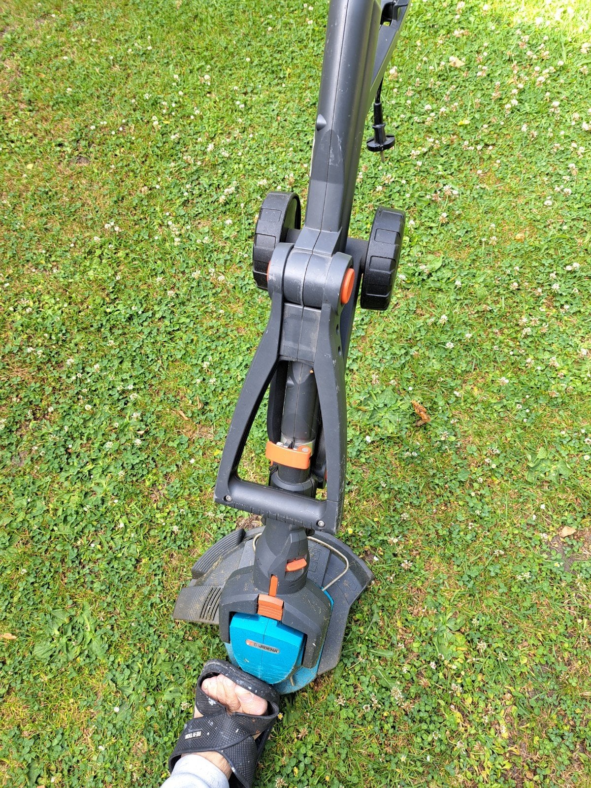 Tuin trimmer, Ophalen