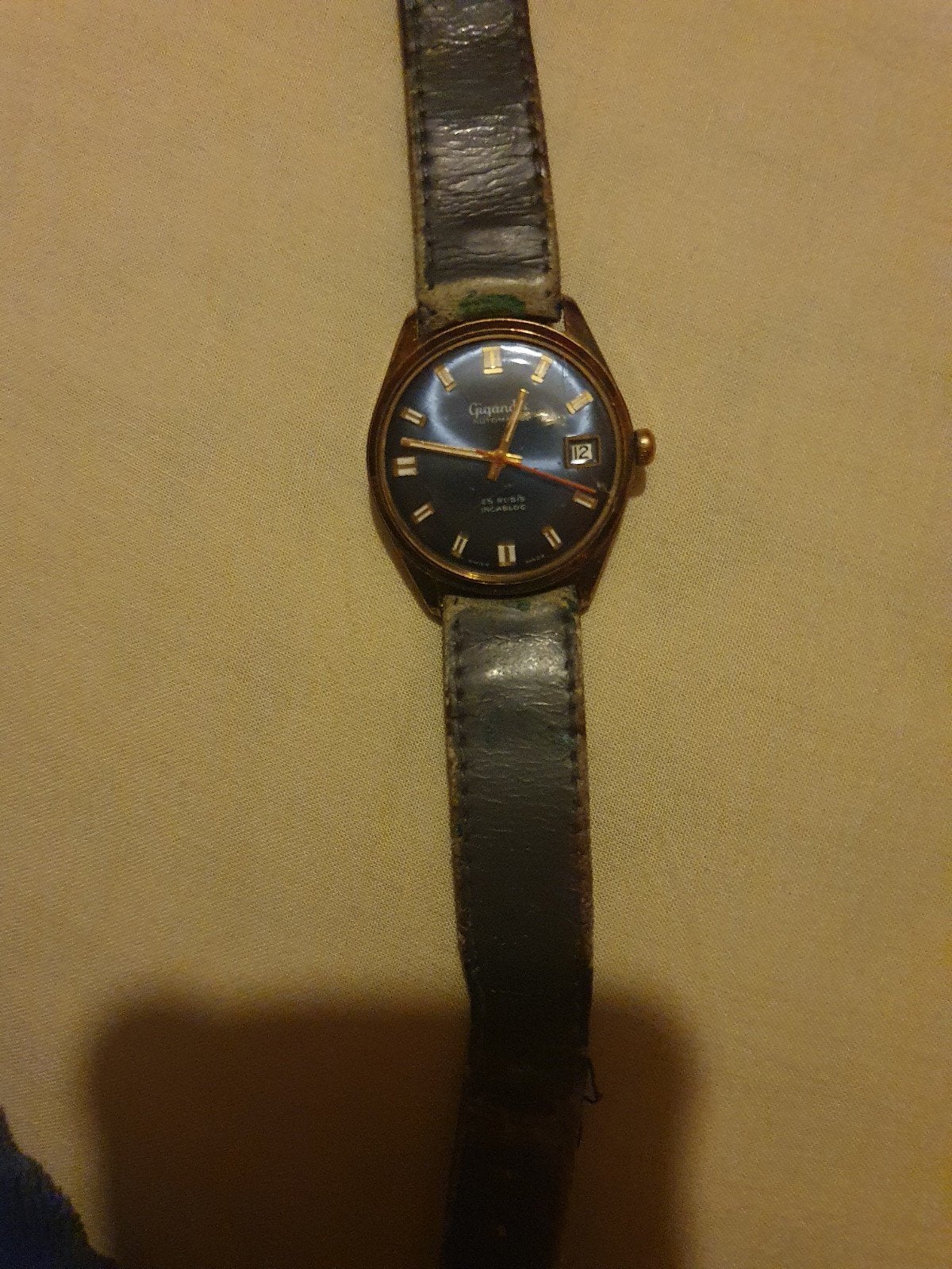 montre gigandet, Enlèvement
