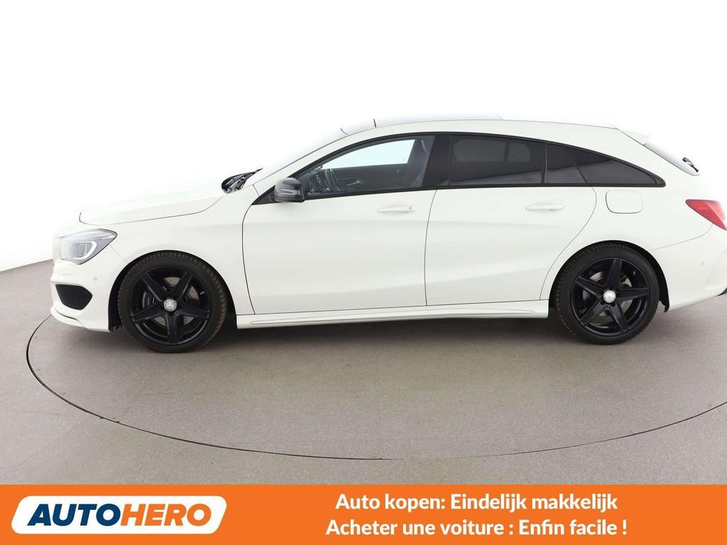Mercedes-Benz CLA-Klasse 250 CLA 250 Shooting Brake AMG Line, Auto's, CLA, Gebruikt, Alcantara, Wit