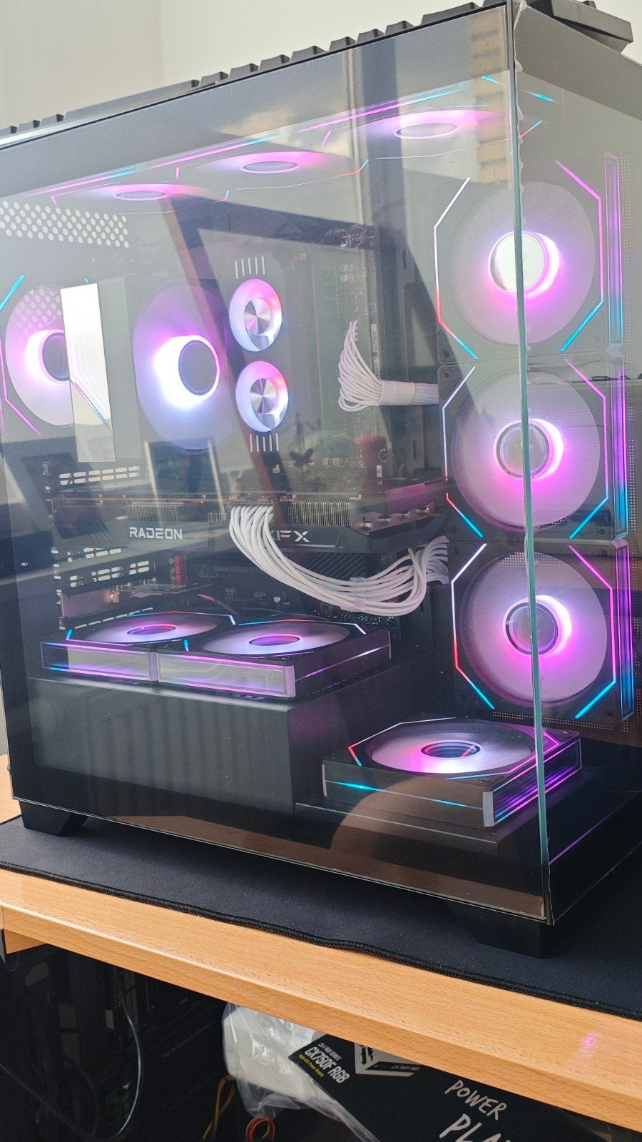 5800x/32gbram/6700xt12gb/256+1tb/new case, Ophalen, Gaming, SSD