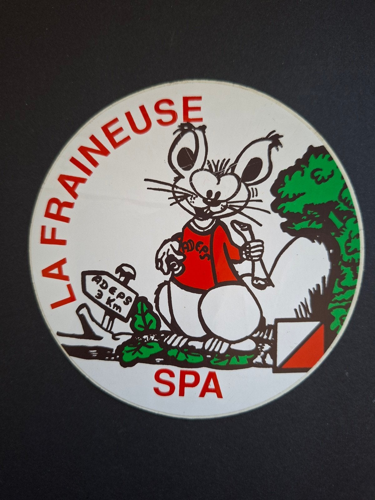 Autocollant Spirou Spip Spa, Collections, Enlèvement ou Envoi, Comme neuf, Bande dessinée ou Dessin animé