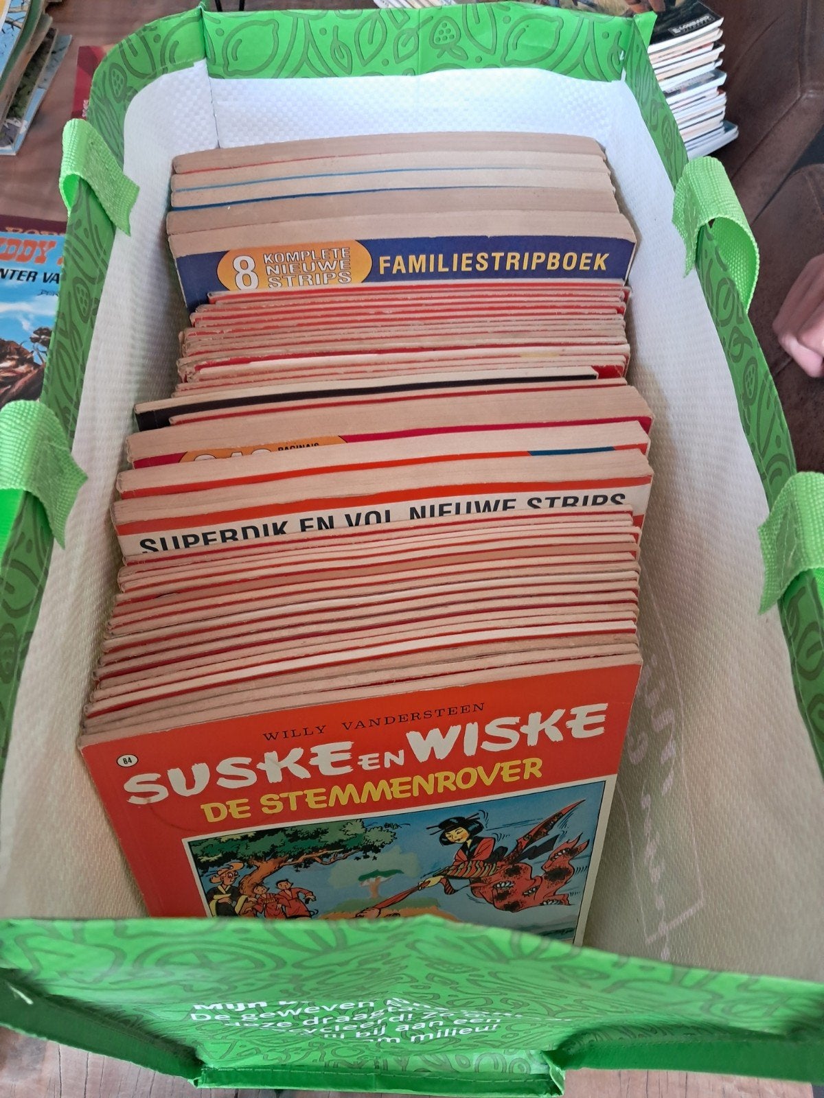 Suske en wiske, Ophalen