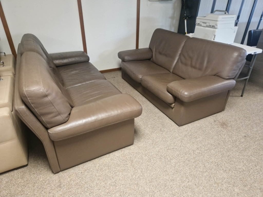 BUFFELLEDEREN SALON MERK JORI, Ophalen, Gebruikt, Leer