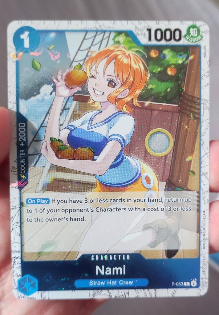 Nami one piece / rare shining / promo, Hobby & Loisirs créatifs, Jeux de cartes à collectionner | Autre, Enlèvement ou Envoi, Neuf