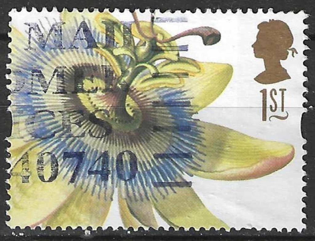 Groot-Brittannie 1997 - Yvert 1934 - Bloemen - Amaryllis(ST), Verzenden, Gestempeld
