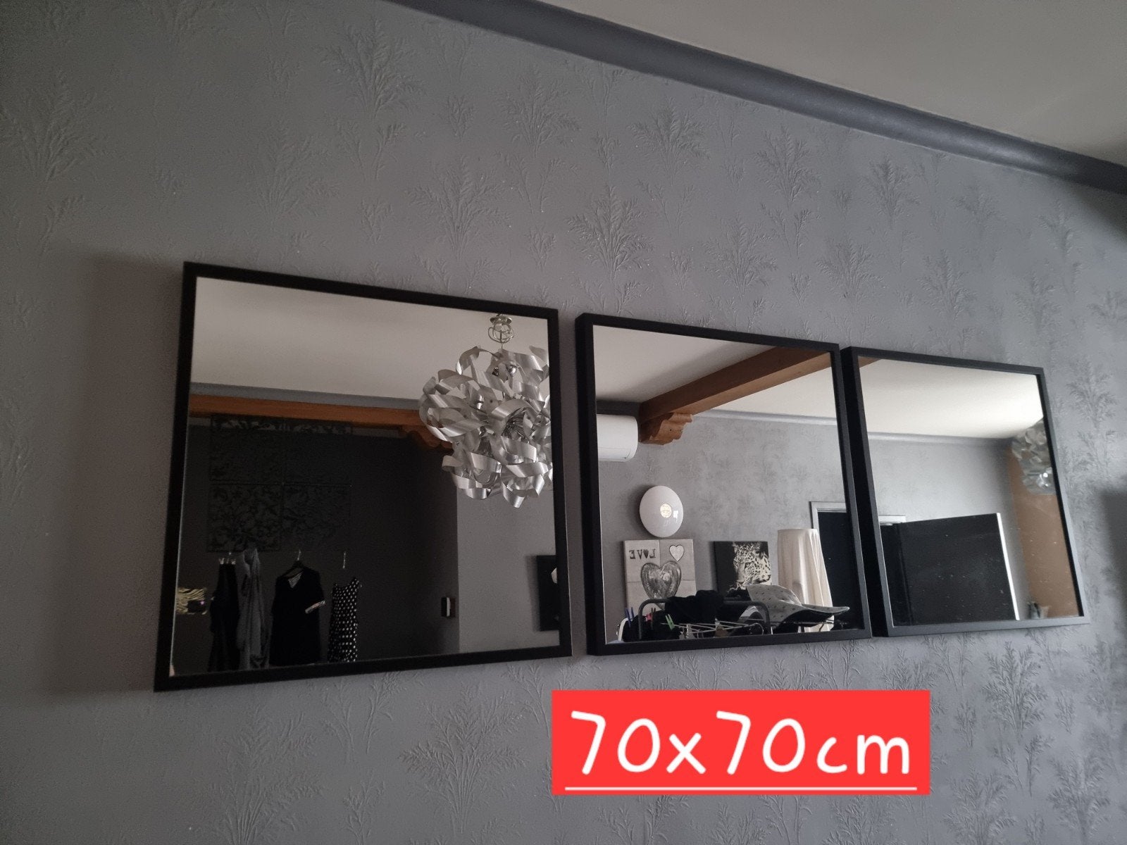 miroirs modernes, Enlèvement