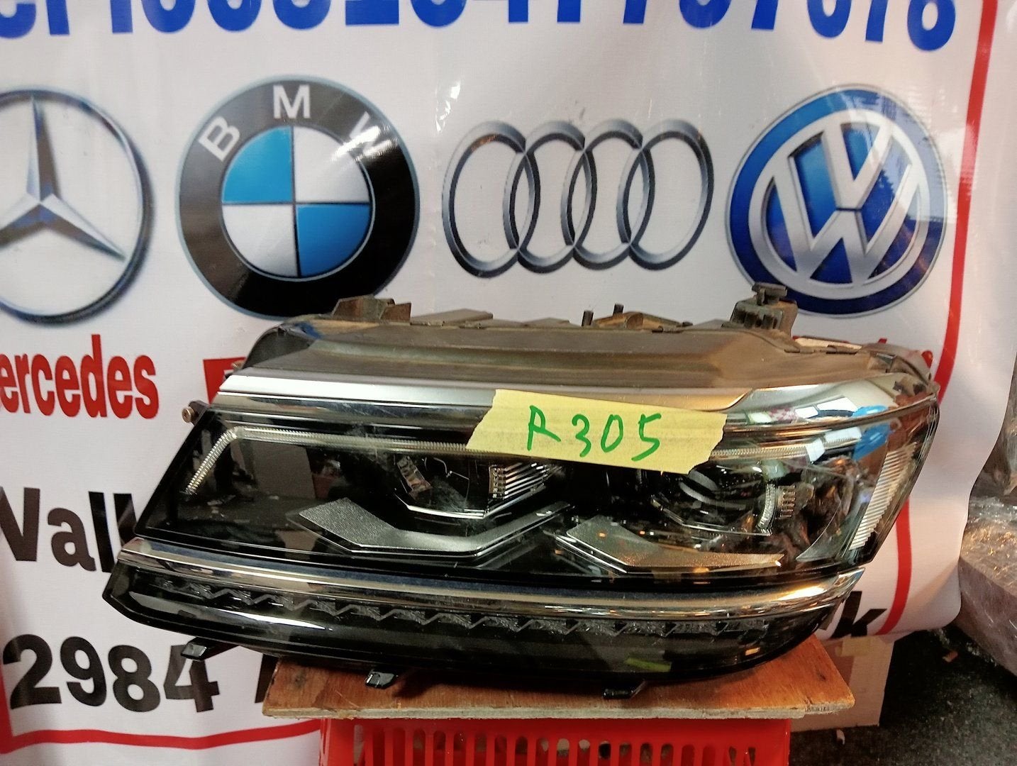 Koplamp links LED Volkswagen Tiguan (AD1) 5NB941113A 5NB9411, Volkswagen, -, Utilisé, -