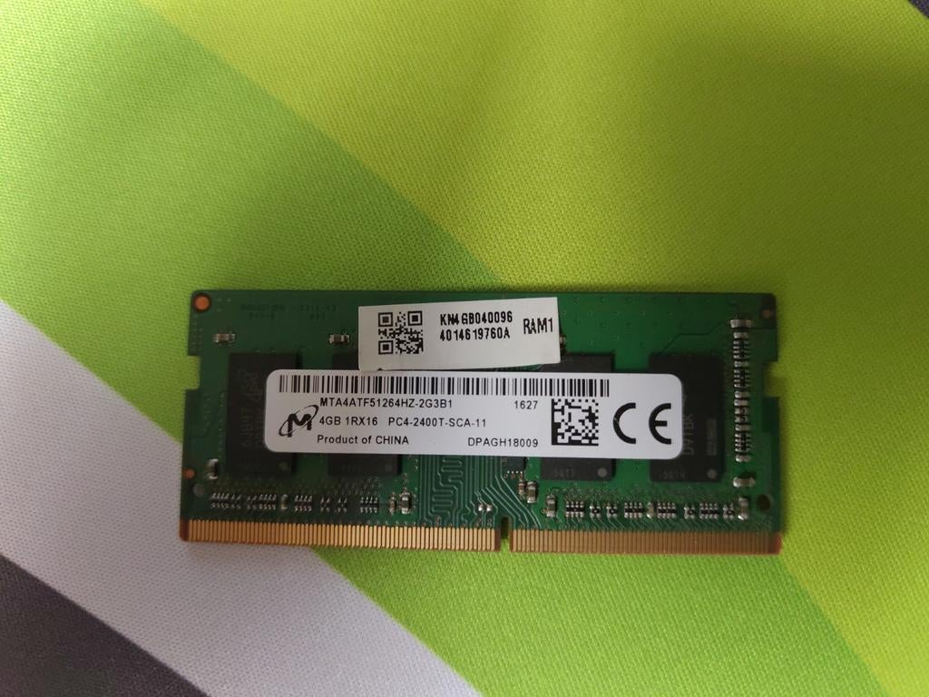 1X DDR4-2400 4G SO-DIMM, Enlèvement, DDR4