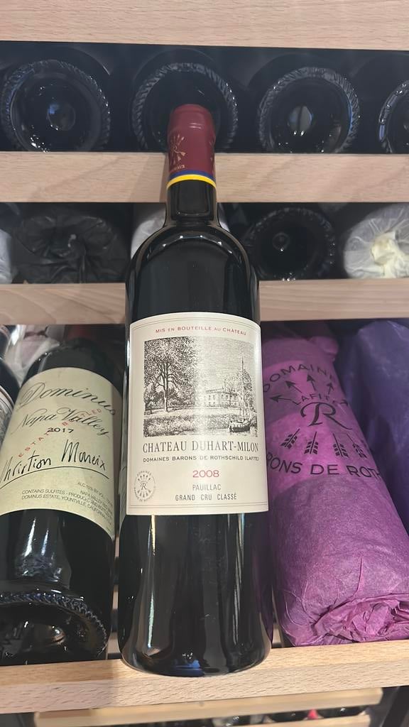 Chateau Duhart-Milon 2008, Frankrijk, Nieuw, Ophalen of Verzenden, Rode wijn