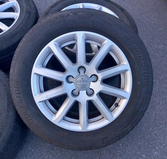 Jantes en alliage 16 pouces ET45 5&3 mm 🚘 pour Audi A4 B8 5, Enlèvement, Utilisé, Audi