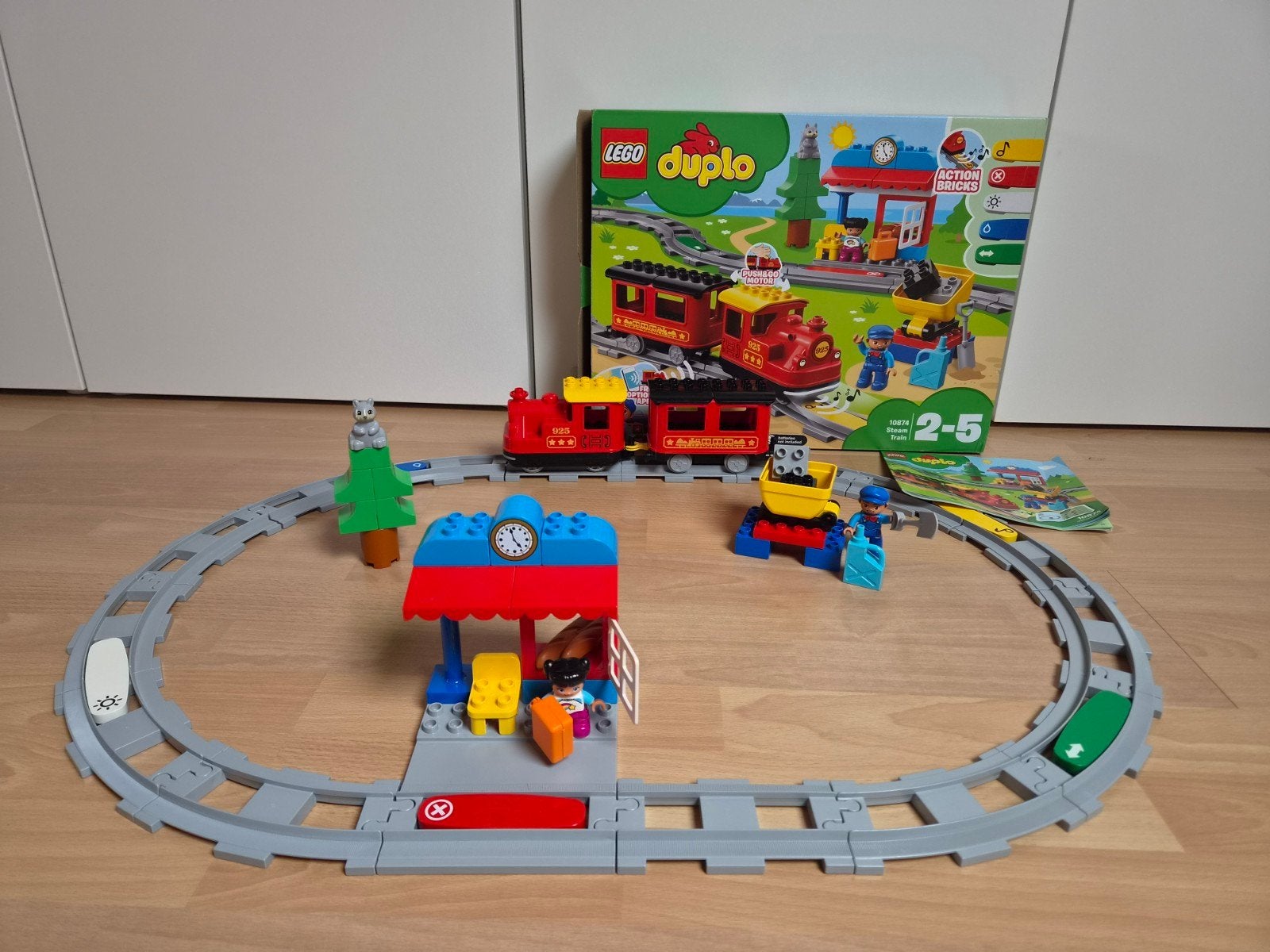 *LEGO DUPLO Stoomtrein (10874)– Met Doos & Boekje, Kinderen en Baby's, Speelgoed | Thomas de Trein, Ophalen