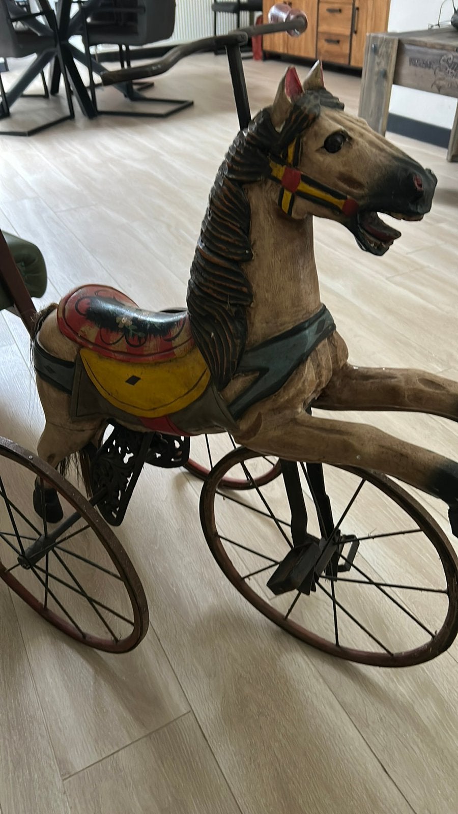 3 wieler paard speelgoed, Ophalen