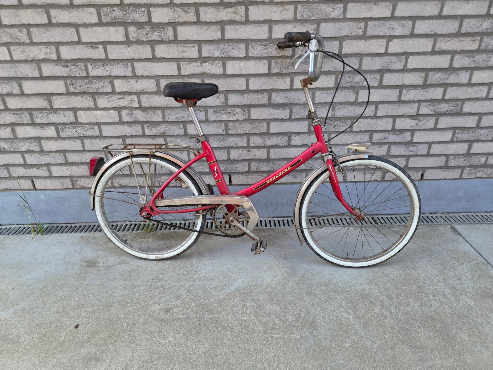 Retro peugeot fiets, Vélos & Vélomoteurs, Enlèvement