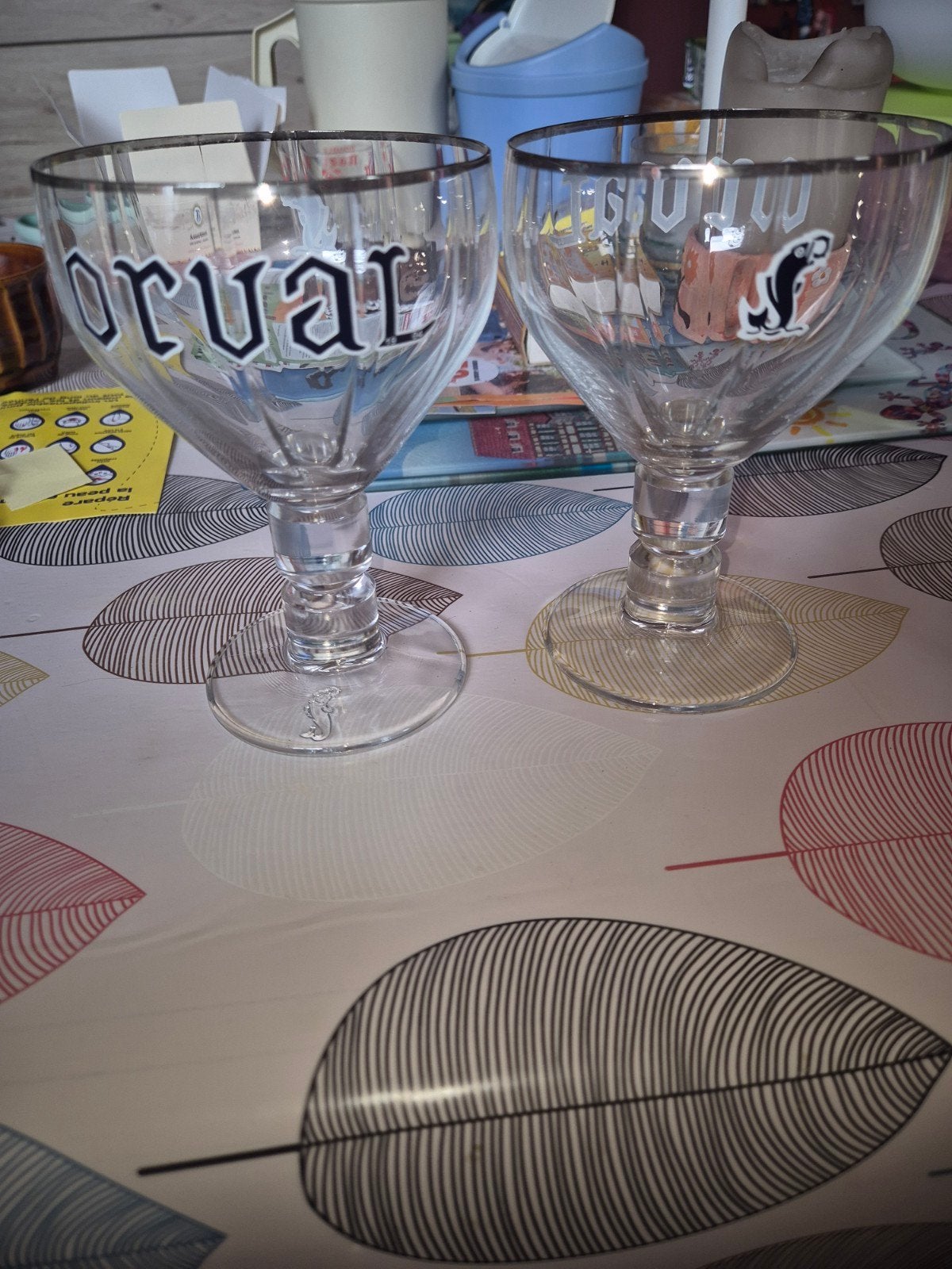 verre orval, Verzamelen, Ophalen