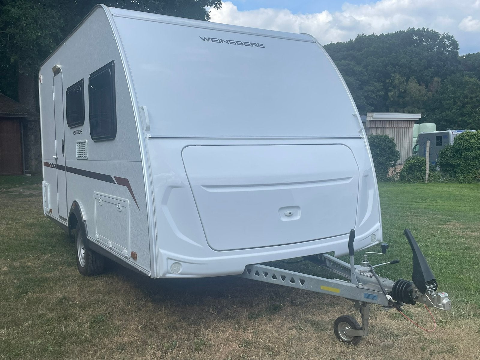 Caravan Weinsberg/ Knaus 390, zeer mooie staat, Bedrijf, Knaus, Tot en met 4, Treinzit