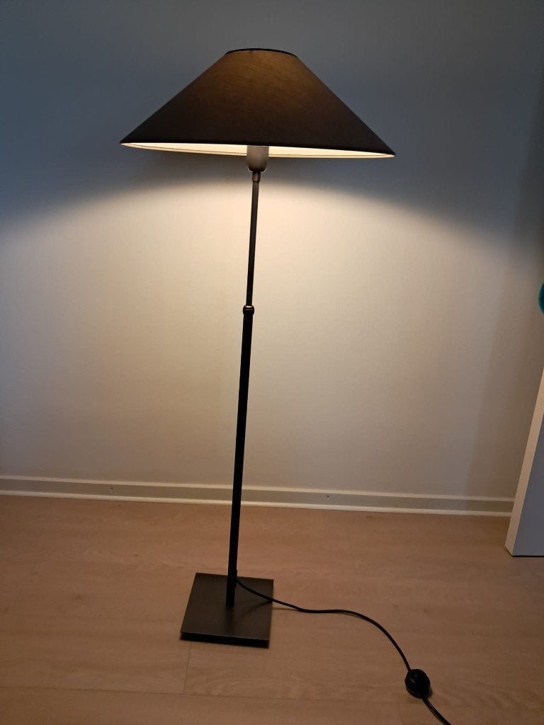 staande lamp, Ophalen, 100 tot 150 cm, Metaal, Zowel modern als landelijk