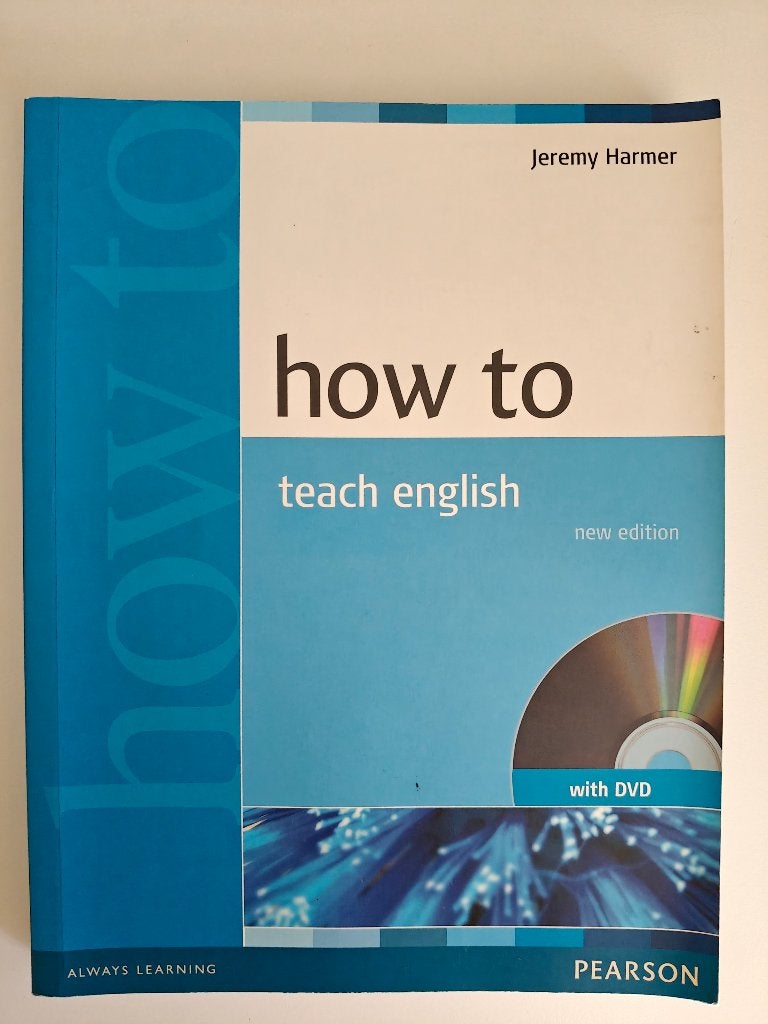 How to Teach English - new edition, Boeken, Studieboeken en Cursussen, Pearson, Hoger Onderwijs, Alpha, Ophalen